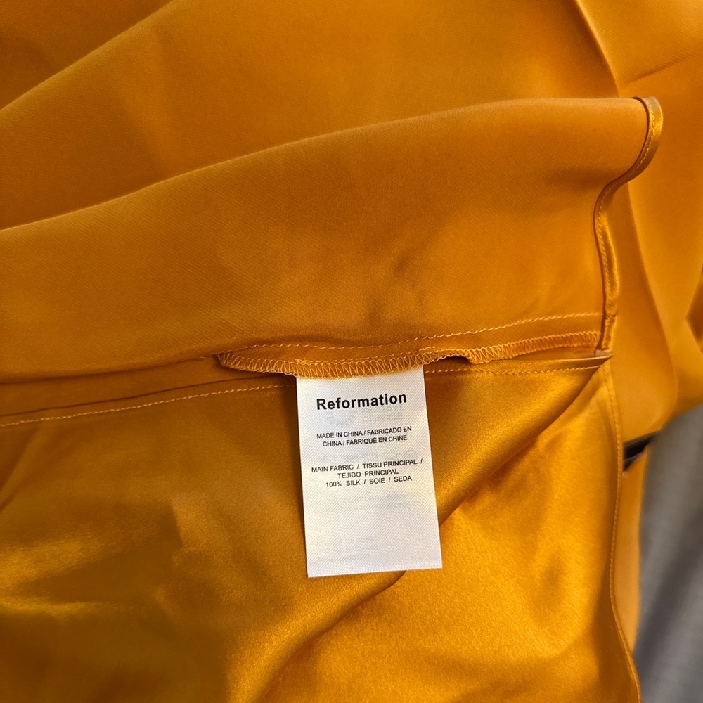 Reformation Parma Silk Dress Size S - Picture 6 of 8